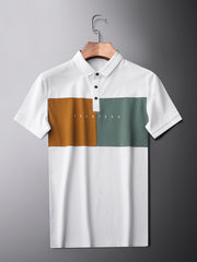 Men's Ice Silk Lapel Polo Shirt Short Sleeves - Cool Urban Store